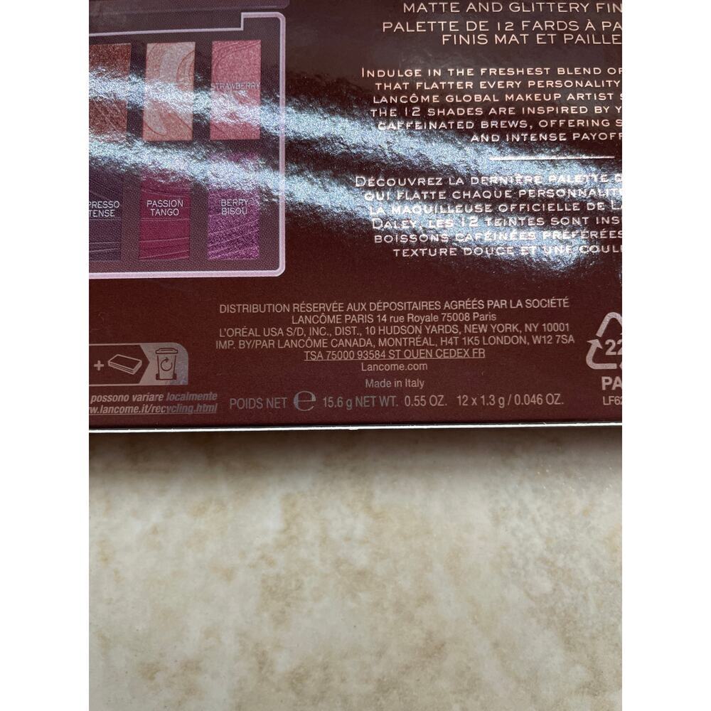 Lancome Idole Eyeshadow Café Crush Palette 12 Shades Skeika Daley Makeup - Picture 6 of 8